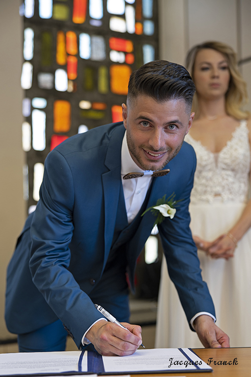 Signature du registre