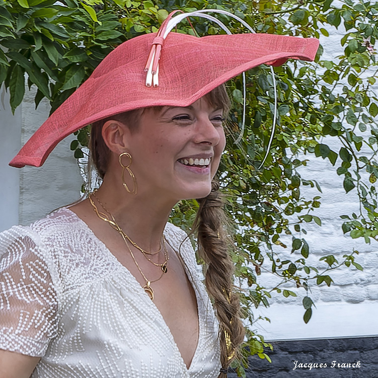 La mariée lors de leur cérémonie