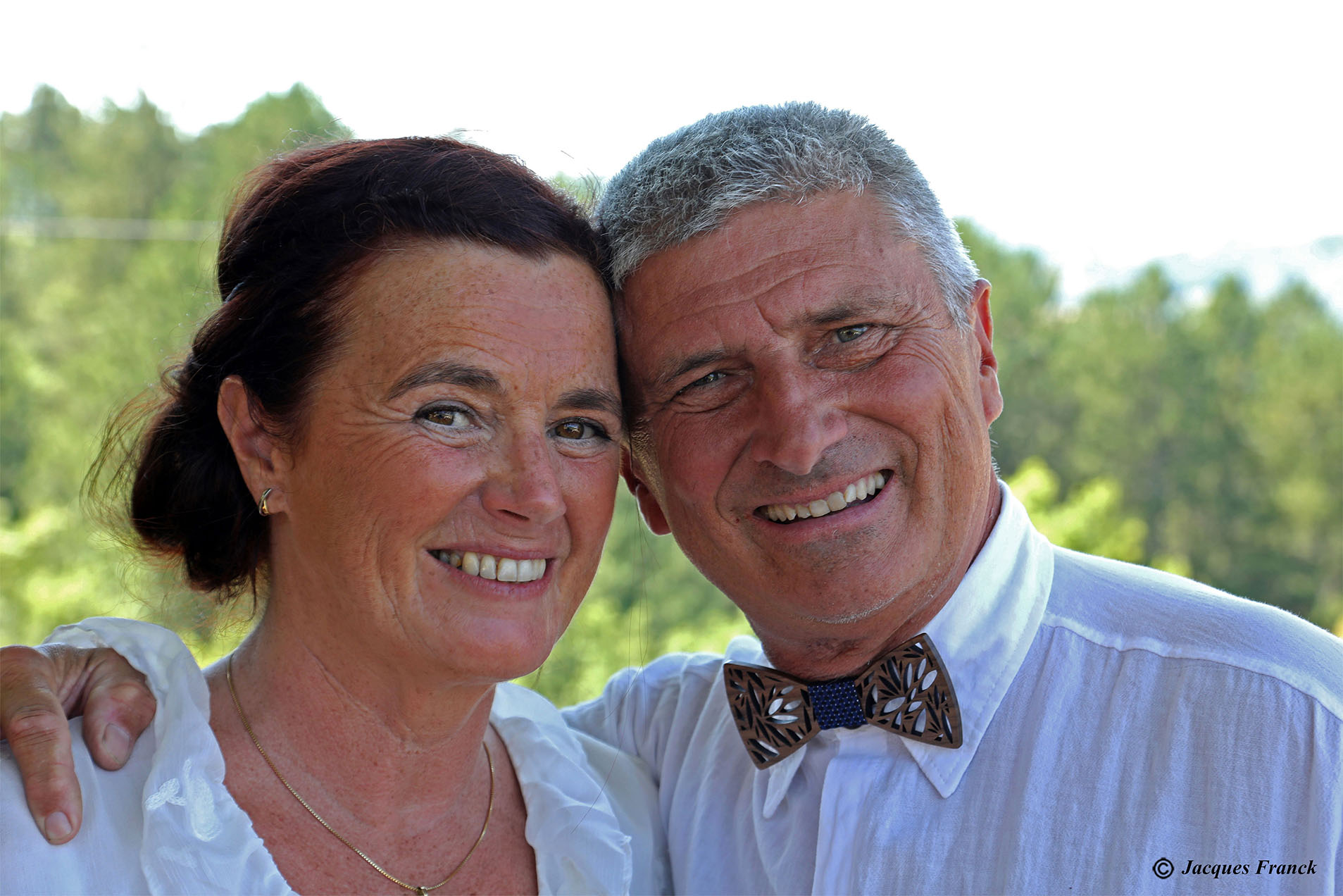 Un couple se marie en Provence