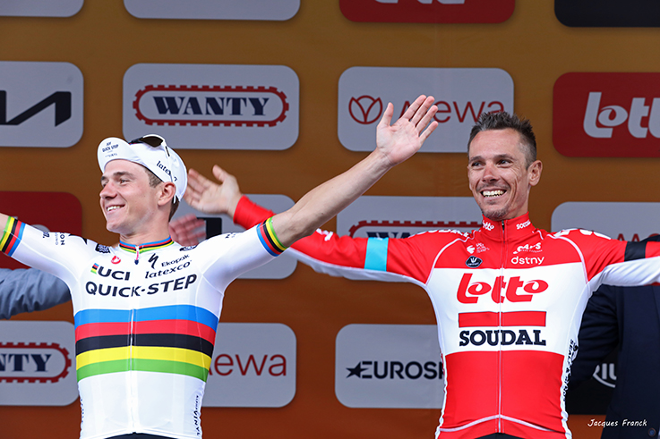 Remco et Philippe Gilbert