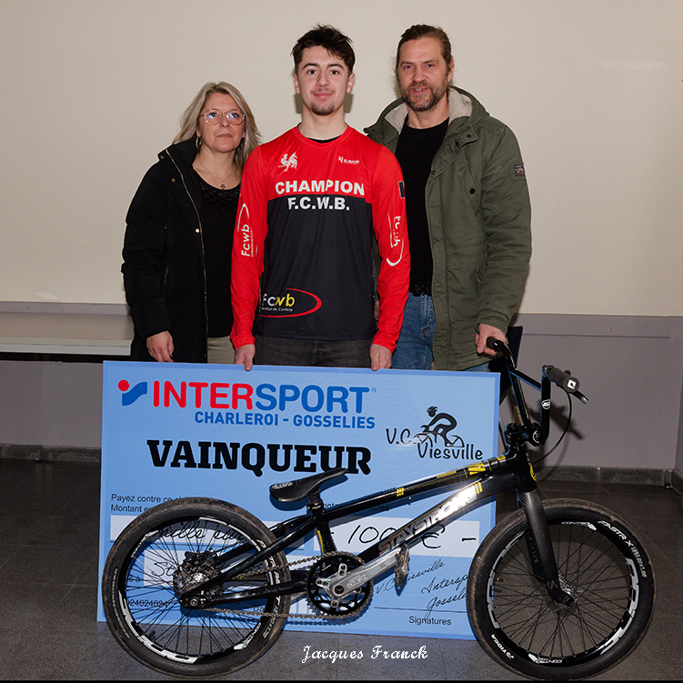 Mérite Sportif 2023 - Champion de Wallonie en BMX
